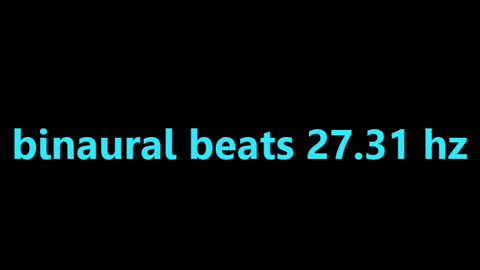 binaural_beats_27.31hz_AudioSphereSonicMind RelaxationBinaural BinauralAudioBliss