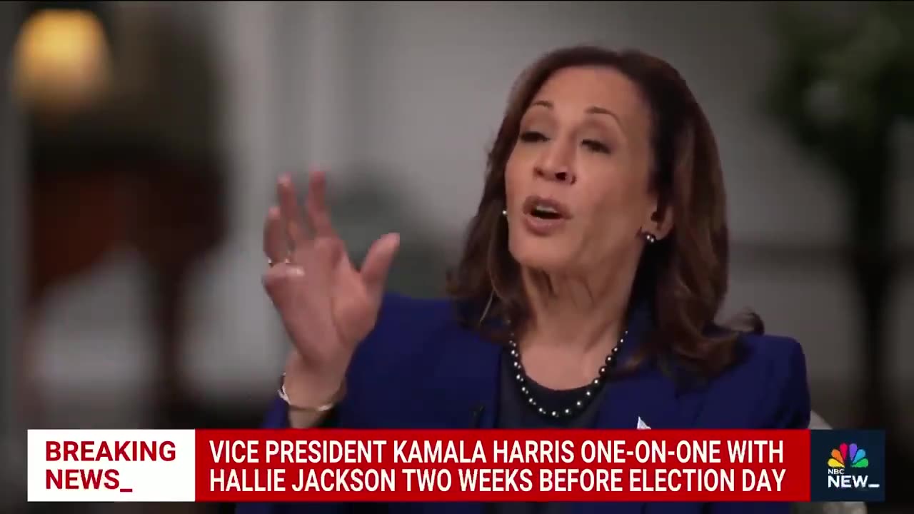 KAMALA: "My policies won't continue Biden's; I bring my own ideas to lower costs."