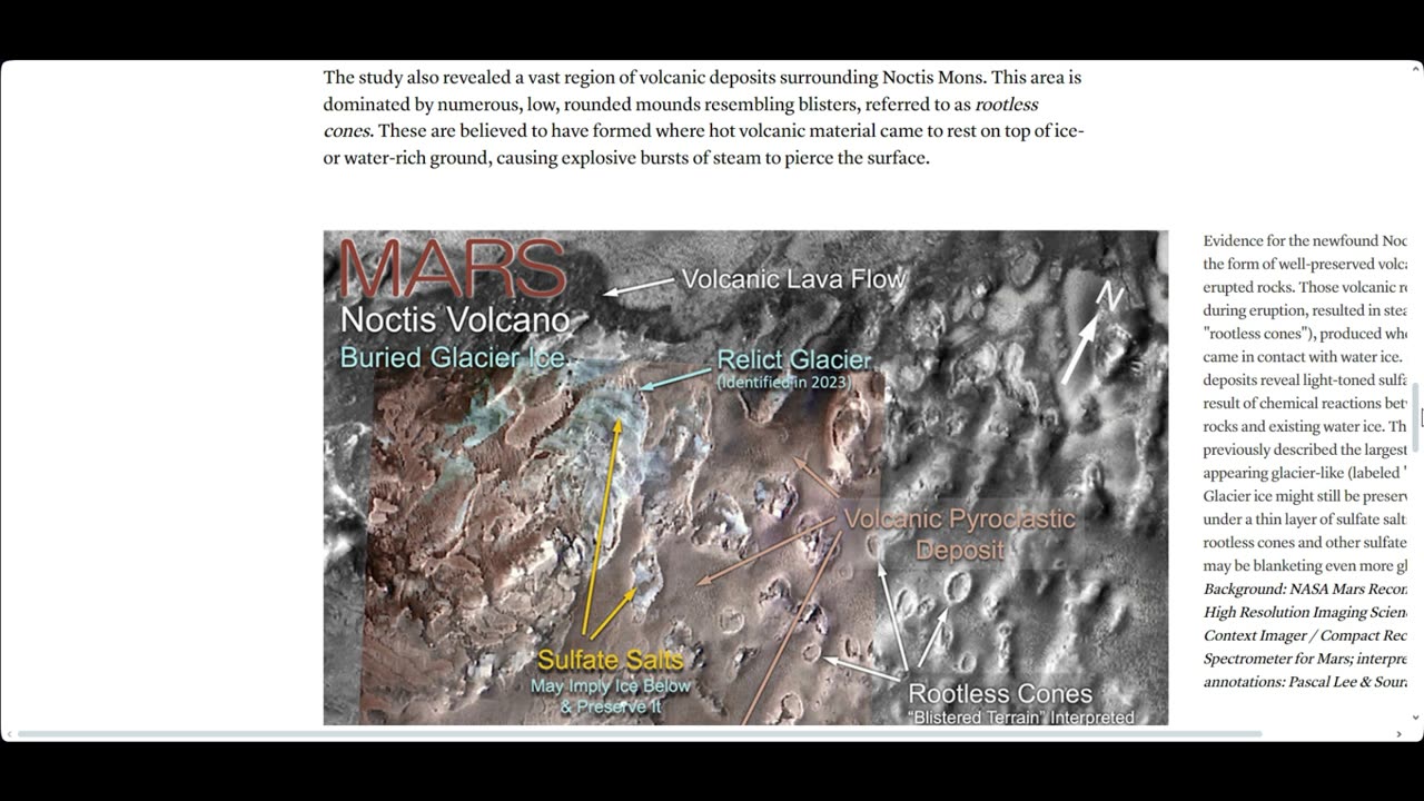 giant ancient volcano discovered on mars