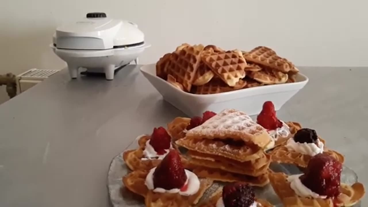 Belgian waffle recipe