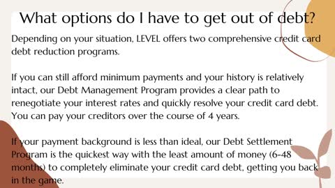 Credit Card Debt Settlement