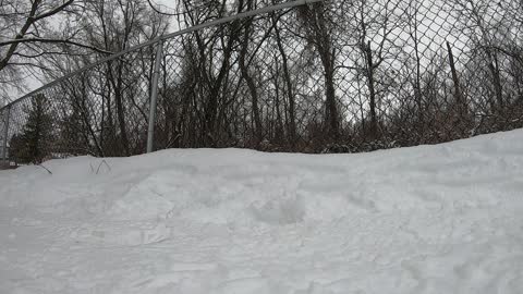 Traxxas trx4 snow crawling test