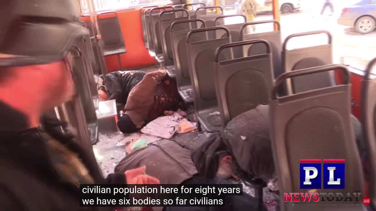 ** WARNING GRAPHIC ** Patrick Lancaster Shows Dead Russian Civilians Killed by Ukrainians