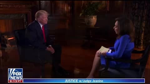Part 1 of 3: Trump Talks About Joe Biden, Crime In Cities And More In Interview With Judge Jeanine