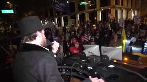 Violent ANTIFA Stalk and Harass Trump Caravan Heading To DC