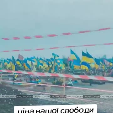 The Ukrainian Armed Forces cemetery already stretches for kilometers in Krivoy Rog