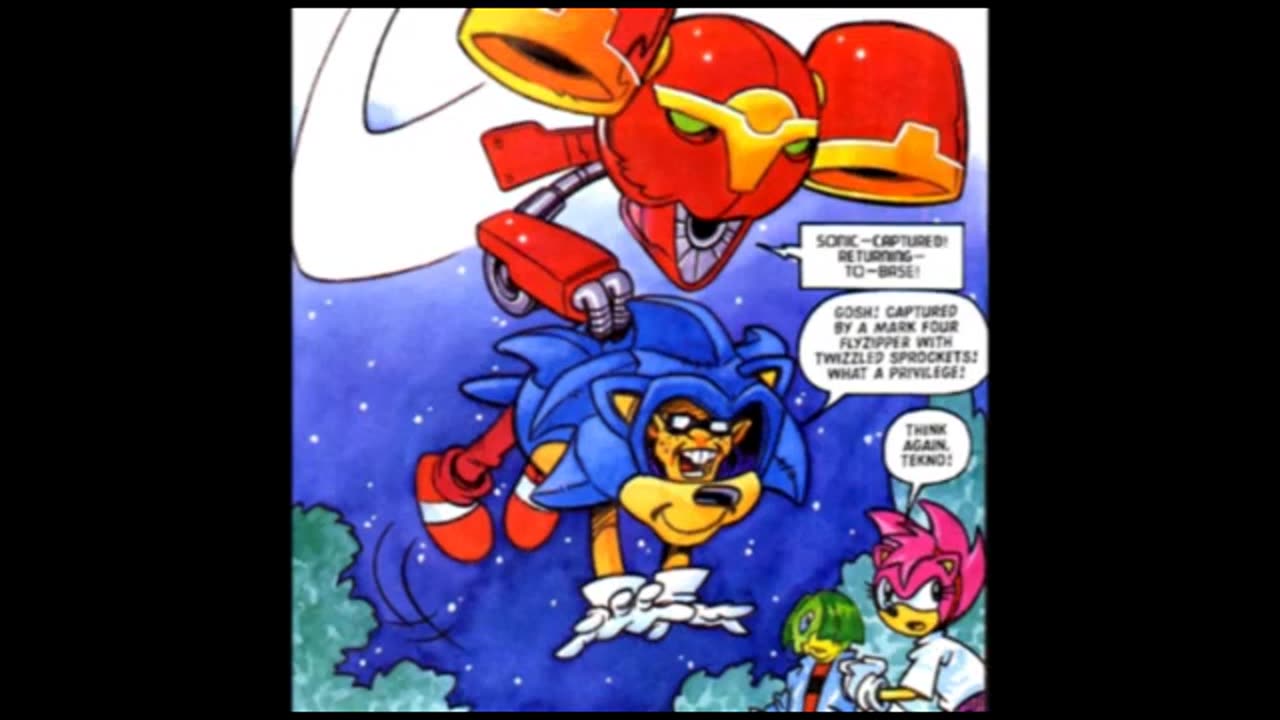 Newbie's Perspective Sonic the Comic Issue 108 Review