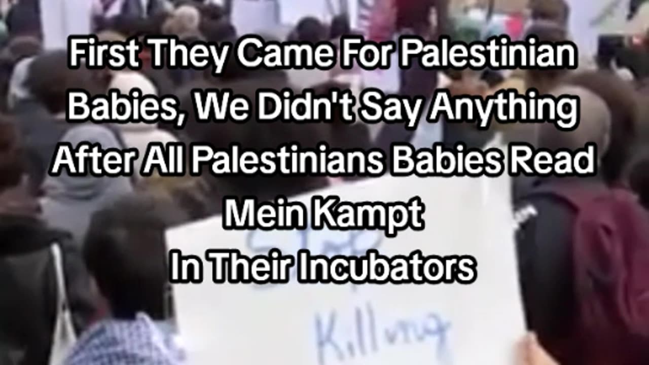 Israeli President Claims That Palestinian Babies Read Mein Kampt In Their Incubators?