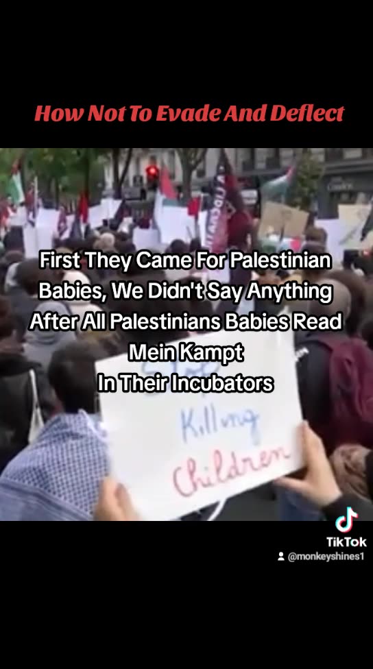 Israeli President Claims That Palestinian Babies Read Mein Kampt In Their Incubators?