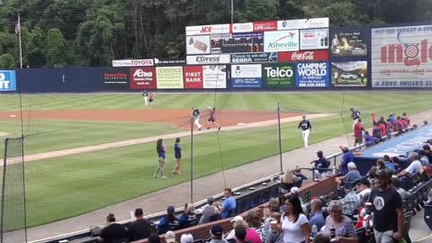 Road trip #5 Augusta GreenJackets(SF Giants) vs. Asheville Tourists(Rockies)!