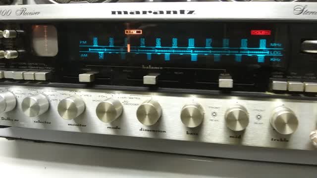 testing of vintage 4400 Marantz