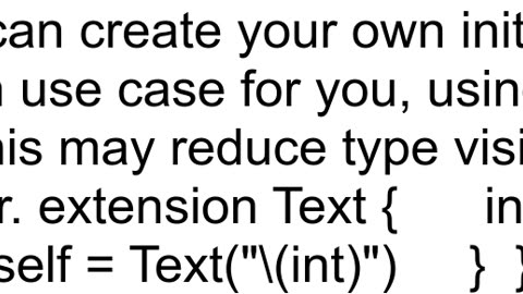 No exact matches in call to initializer of Text how can I solve this issue in SwiftUI