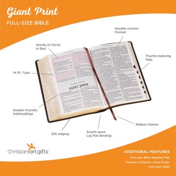 The King James Holy Bible Red Letter Edition with Pink Faux Leather and Ribbon Marker...