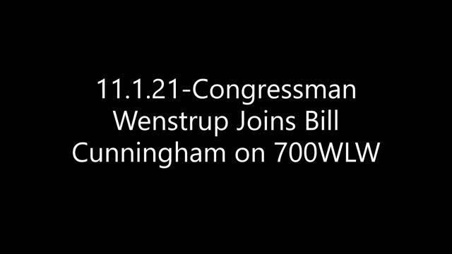 Wenstrup joins Bill Cunningham to discuss reconciliation and COVID-19