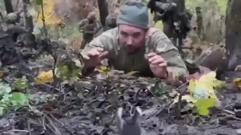 Russian fighters defeated a group of Ukrainian soldiers and took survivors prisoner