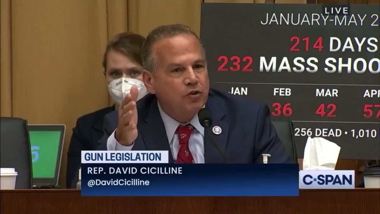 Democrat Rep. David Cicilline: “spare me the bullshit about constitutional rights”