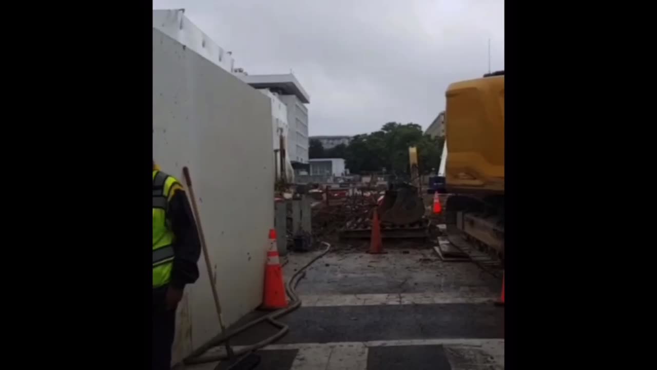 Lots of “Construction” Happening at the Federal Reserve Buildings - 20ft Tunnels