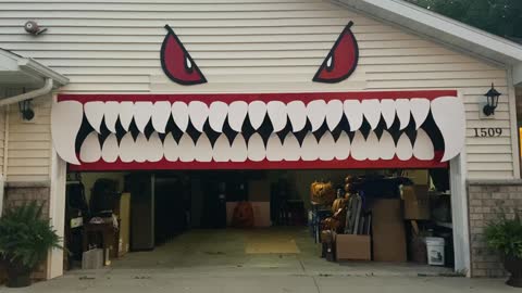Monster Garage Door