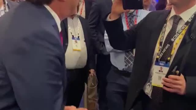 Mike Lindell confronts CBS News' Robert Costa at CPAC and calls him and all mainstream media “traitors to the United States of America"