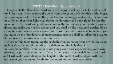 Pentecost 11 Worship Service