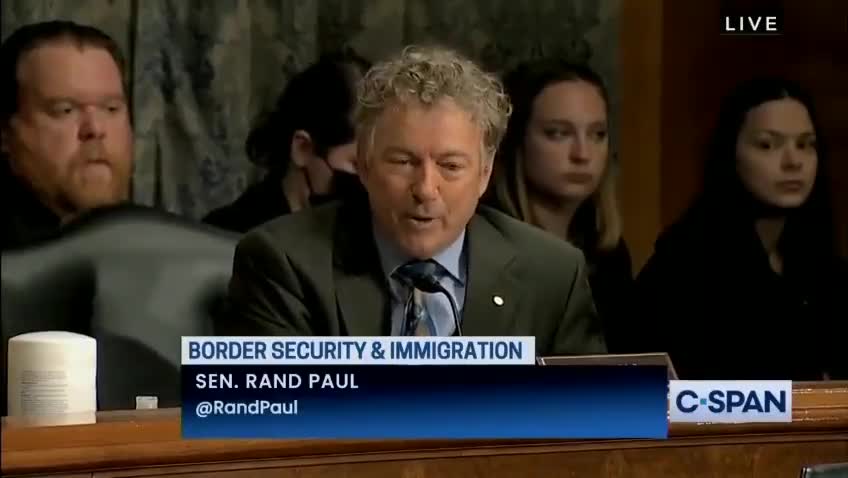 Rand Paul Torched the US Government’s Inability to Tell the Truth