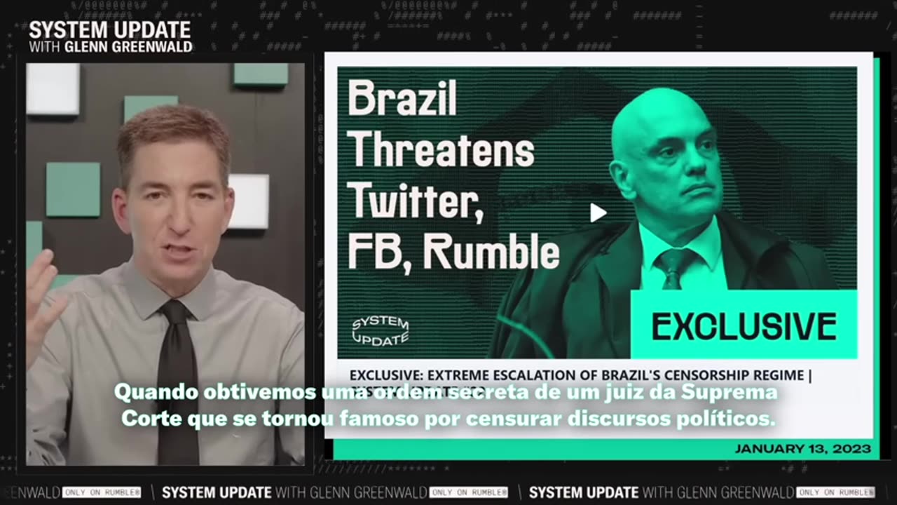 🇧🇷 Extreme New Censorship Escalation in Brazil [LEGENDADO]