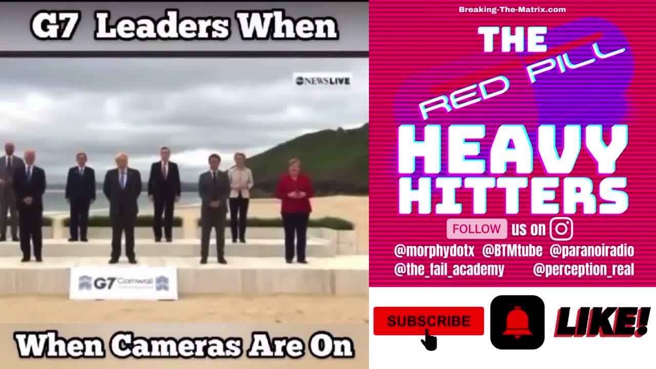 2021 G7 Hypocrisy: Cameras ON vs. Cameras OFF