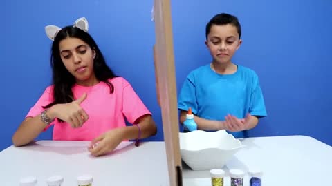 Twin telepathy slime challenge