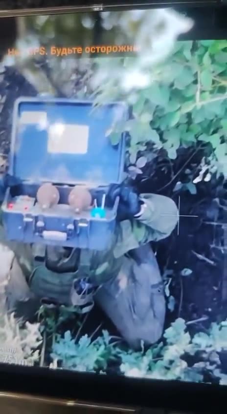 The russian occupier offers a sacrifice to the God of drones. Ukraine,