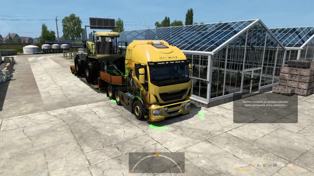 ETS2, Hungary, Iveco Hi-Way, Dabas - Pilis