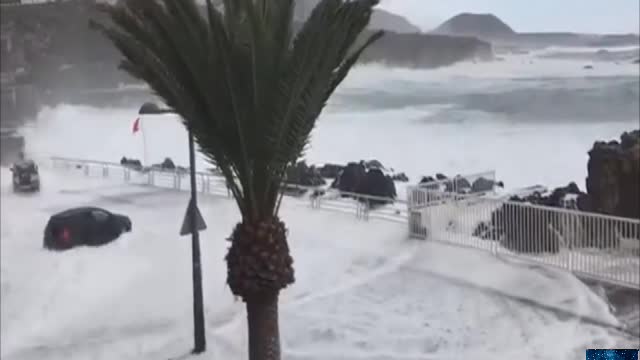 Spain Hit By Storm - Disaster At Tenerife Island