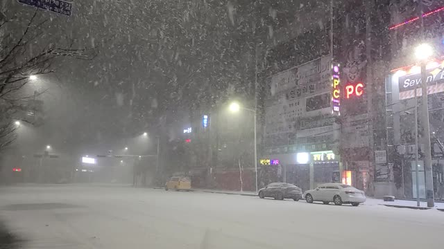 Korea snow