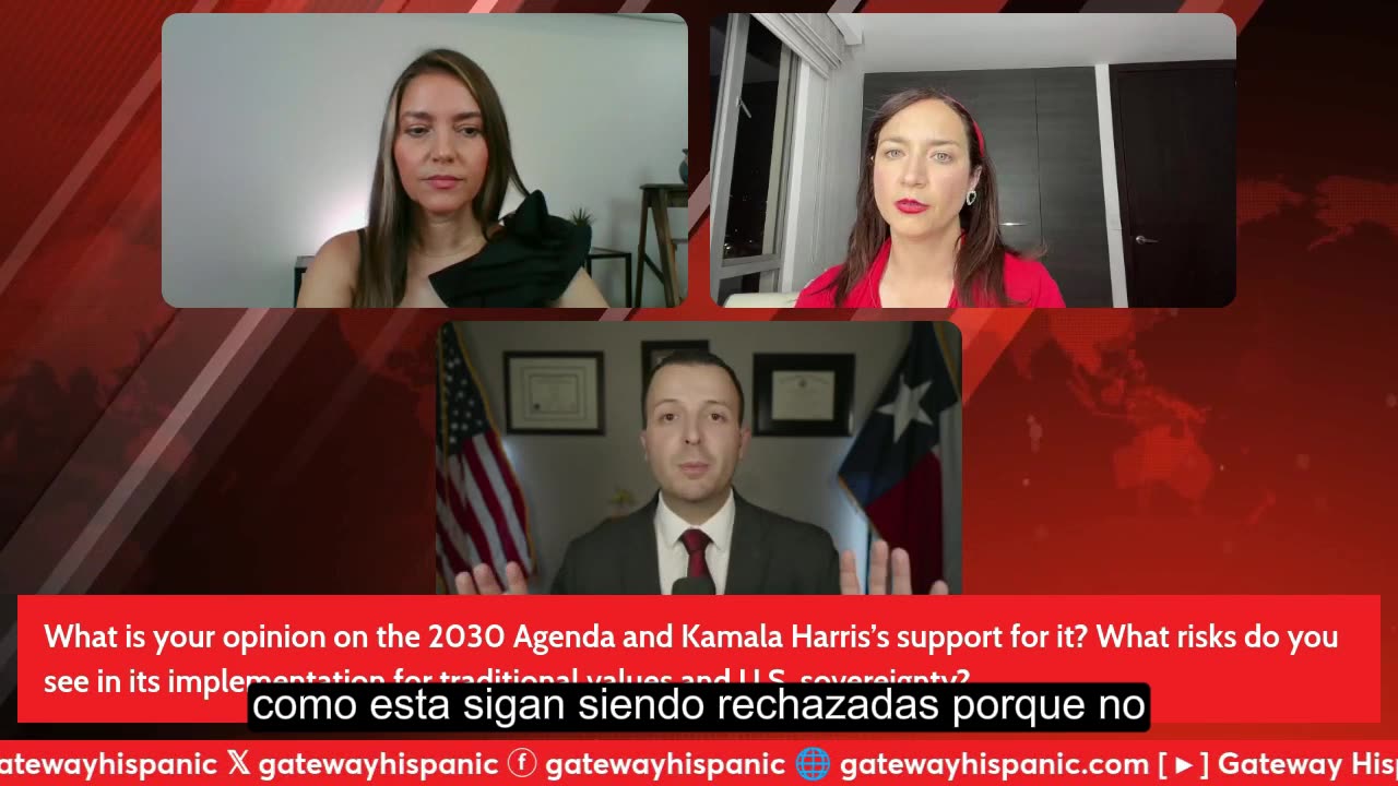 Jorge Martinez talks about the 2030 Agenda and Kamala Harris's support