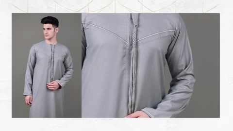 Majestic Comfort: Discover Men's Thobes at RubyOnlineStore