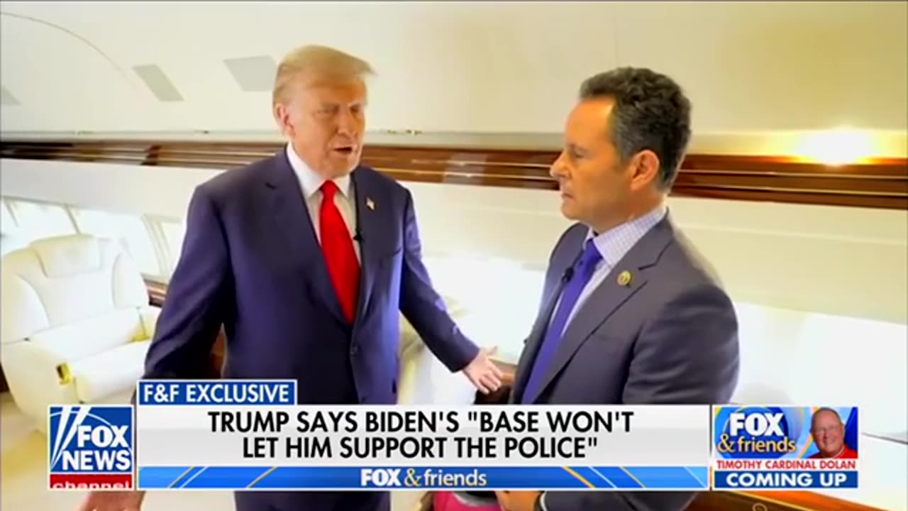 USA: Trump Blasts Biden Over Response To Murdered NYPD Officer!