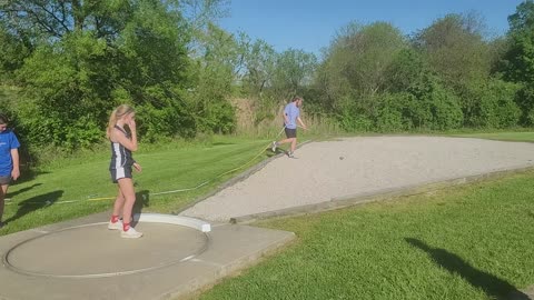 5.9.22 - NDA Girls' Shot Put at Villa Madonna