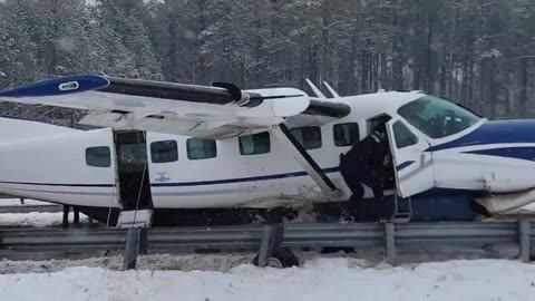 Plane Crashes on Virginia Highway