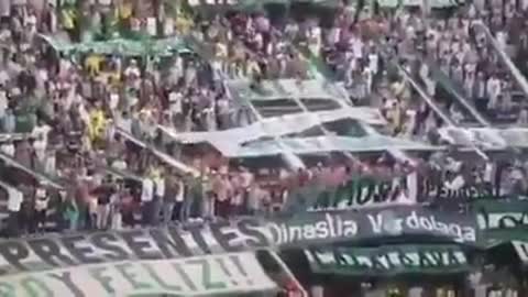 Siete hinchas cayeron de la tribuna sur en el Atanasio Girardot