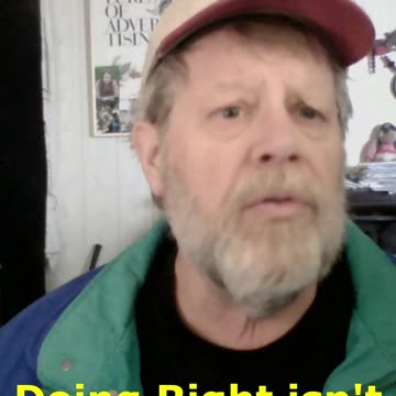 Doing Right isn't about YOU!