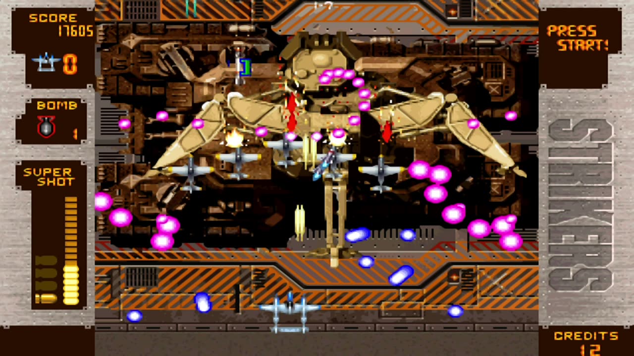 Strikers 1945 Plus Stage 07 #retrogaming #nedeulers #strikers1945 #arcadegame