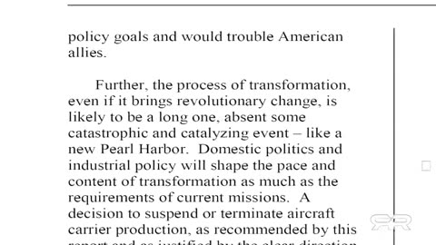 The Reese Report - The Desperate Failing Plan for a New American Century