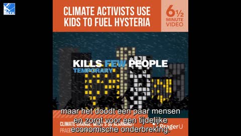 Kinderen misbruikt door klimaatreligieuzen