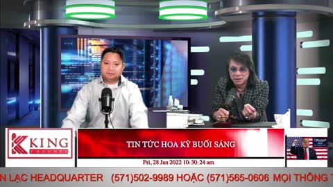 TIN TỨC HOA KỲ BUỔI SÁNG - 01/28/2022 - KINGmedia Channel
