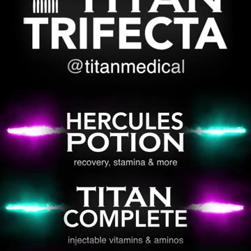Get the Ultimate Therapy Combo: Titan Complete, Hercules Potion, & ECA Stack Plus