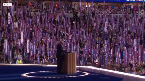 Tim Walz son gets emotional at DNC: 'That's my dad'