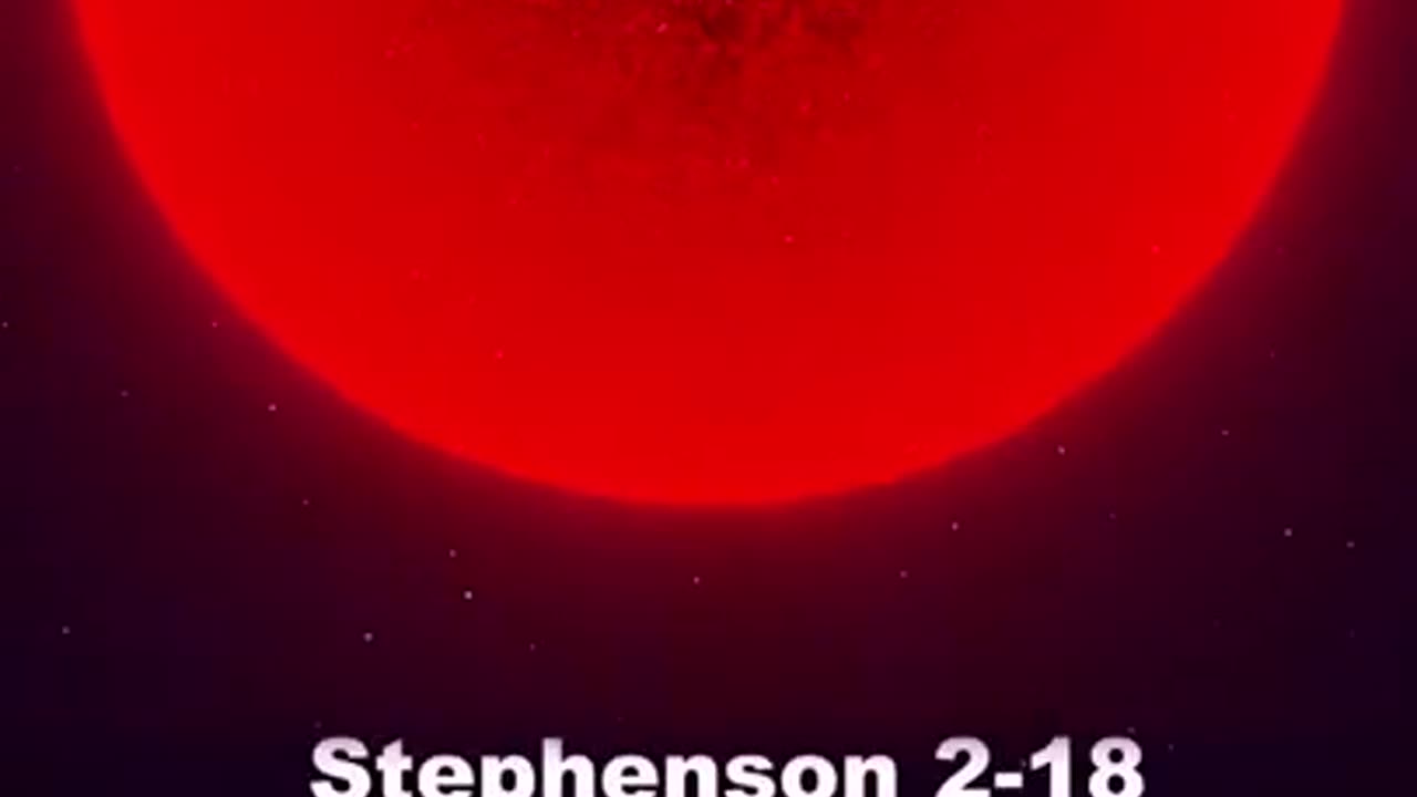 Sun vs Quasi - Star: The Absolute Largest Star Ever