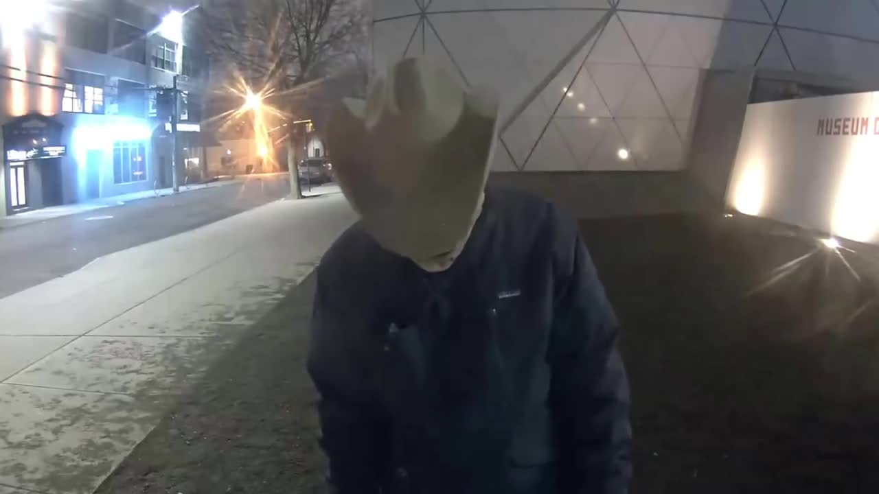 Politics Ghost shows up at He Will Not Divide Us