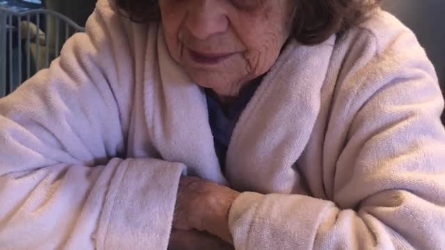 Ninety-Four Year Old Great-Grandmother Meets Alexa