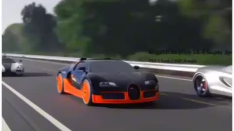 Comparing the speed differences of different vehicles