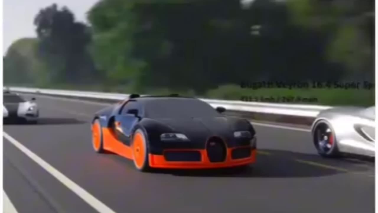 Comparing the speed differences of different vehicles